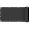 Wrightmaster 3 ft. x 25 ft. Black Balcony Privacy Fence Screen with UV Blockage for Balcony Porch Patio Deck Yard ZR-0325BK - alternate 1