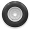 Steelbull - Steel Master SteelBull ST225/75R15 8 Ply TL Highway Rib Tire on a 6 on 5.5 Bolt Black Eight Spoke Wheel 599583SB - alternate 1