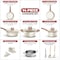 Bakken-Swiss 14-Piece Kitchen Cookware Set, Granite Non-Stick, Eco-Friendly, Oven-Safe, All Stoves BKCAS14CRM - alternate 2