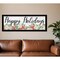 Homeroots Happy Holiday Black Framed Print Wall Art 529704 - alternate 4