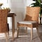 Bali & Pari Derris Natural Rattan Dining Chair, Light Honey 262-14296-ZORO - alternate 6