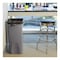 Rubbermaid Untouchable Waste Basket, 23 gal Capacity, Plastic, Gray 356988GY - alternate 2