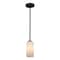 Vaxcel Shelby Mini Pendant Light, Matte Black, White Marble Glass, 5.25-In. Wide P0479 - alternate 1