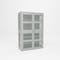 Pucel Heavy Duty Storage Cabinet, Perforated Doors and Sides, 48 in W x 19 in D x 72 in H, Light Blue HDSC-4872-19-4-PERF - alternate 1