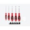 Tekton Slotted Screwdriver Set with Modular Organizers - 4 Inch Shanks, 5-Piece (1/8 - 3/8 in.) DWA90100 - alternate 4