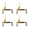 Mytee Products 1/2x5/8 Peerless QuikBinder Plus Ratchet Binder Chain Tow Heavy Equip H5125-0958, 4PK CB-PQB-12x4 - alternate 6