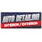 Signmission Auto Detailing, 48 Inch, Banner B-120-30341 - alternate 1
