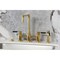 Kingston Brass Bridge Kitchen Faucet with Brass Sprayer, Brushed Brass KS8287DKLBS - alternate 3