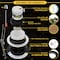 Nuwatt 5/6 Inch Black Adjustable Can Lights Sloped Ceiling Recessed Lighting, 2700K-5000K, 1200LM, 6PK NW-GMB-C6-16.5W-5CCT-BLK-6P - alternate 8