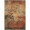 Homeroots 3' X 5' Khaki Brown And Copper Abstract Washable Indoor Outdoor Area Rug 606134 - alternate 6