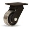 Hamilton Plate Caster, Swivel, Steel, 5 5/8"H S-WHK-4HFSB - alternate 1