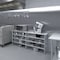 Amgood 14in D x 84in L Stainless Steel Table, Three Undershelves AMG WT-1484-3SH-Z - alternate 7