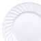 Smarty Had A Party 7.5" White Flair Plastic Appetizer/Salad Plates (180 Plates), 180PK 207W-CASE - alternate 6