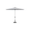 Treasure Garden 9 ft Patio Umbella, aluminum, fiberglass ribs, outdoor, port Mercury Stripe UM840-SS 7960 port Mercury Stripe - alternate 1