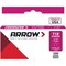 Arrow Wire Staples T18 3/16" W X 7/16" L 18 Ga. Round Crown Gray 187 - alternate 2