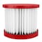 Milwaukee Tool Cartridge Filter, Fits Milwaukee 0880-20 Vacuum Models, HEPA, Wet/Dry 49-90-1900 - alternate 1