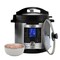 Megachef 6 Quart Stainless Steel Electric Digital Pressure Cooker with Lid MCPR-6100 - alternate 6