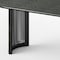 Homeroots 79" Black Solid Wood Double Pedestal Base Oval Dining Table 721104 - alternate 4