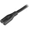 Startech.Com 6ft Laptop Power Cord NEMA 1-15P to IEC C7 AC Power Cord for Most Notebooks Power Brick - UL PXT101NB - alternate 3