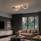 Jonathan Y Serafina 55" Contemporary Minimalist 360 Adjustable Silicone Neon Rope Dimmable Linear Integrated LE JYL7141B - alternate 5
