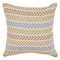 Homeroots Set of Four 18" X 18" Orange Beach Chevron Cotton Zippered Pillow, 4PK 535278 - alternate 2