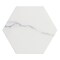 Andova Tiles Porlan 8-in. x 9-in. Hexagon Marble Look Matte Porcelain Wall & Floor Tile (9.9 Square Feet Per Box) ANDPOR1259 - alternate 4
