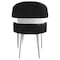 Leisuremod Ethos Collection Modern Wooden Dining Chair in Black EDC50BL - alternate 6