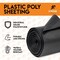 Xpose Safety Tarp, 10 ft x 100 ft, 4.5 mil, Black, Polyethylene B-610IS-X - alternate 4