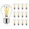 Luxrite A15 Edison LED Bulb, 60W Equivalent, 8.5W, Dimmable, 4000K Cool White, Enclosed Fixture, 12PK LR21693 - alternate 1