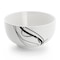 Elama Sarah 24 Piece Porcelain Black Ribbon Double Bowl Dinnerware Set in White and Black 750123739M - alternate 6