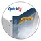 Stride QuickFit D-Ring View Binder, 3 Rings, 0.63in Capacity, 11 x 8.5, White 87A0-00 - alternate 2