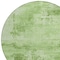 Homeroots 8' Green And Ivory Round Abstract Washable Indoor Outdoor Area Rug 602703 - alternate 4