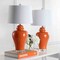 Jonathan Y Winnie 27" Ceramic Urn LED Table Lamp, Orange, 2PK JYL4020B-SET2 - alternate 4