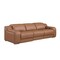 Homeroots 103" Chestnut Italian Leather Reclining USB Sofa 632887 - alternate 9