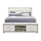 Global Furniture Usa Contemporary Emma Natural/White King Bed Group EMMA-NATURAL/WHITE-KBG - alternate 6