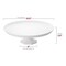 Smarty Had A Party 10.5" White Small Round Plastic Cake Stands (12 Cake Stands), 12PK CS105W-CASE - alternate 4
