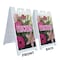 Signmission Flowers, A-Frame & 2 Decals Installed, Heavy-Duty Plastic Frame SBHD-D-2436-Flowers - alternate 3