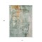 Homeroots 8' X 10' Blue Copper And Gray Abstract Washable Indoor Outdoor Area Rug 605497 - alternate 5