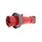 Hubbell IEC Pin & Sleeve, 60A 3-Phase 480V AC, 3-Pole 4-Wire, Male Plug, Watertight HBL460P7W - alternate 2