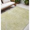 Homeroots 5' X 8' Gold Abstract Washable Non Skid Indoor Outdoor Area Rug 564255 - alternate 1