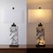 Jonathan Y Elizabeth 27.5" Contemporary Coastal Rectangular Alabaster Mosaic LED Table Lamp w/Nightlight Base, W JYL6201B - alternate 6