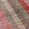 Homeroots 8' Red Pink And Pewter Round Plaid Washable Indoor Outdoor Area Rug 614001 - alternate 4