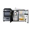 Summit 63in Wide All-in-One Kitchenette with Gas Range ACK63GASBSS - alternate 5