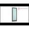 Sartodoors Sturdy Barn Door Frosted Tempered Glass Planum 2102 Black 30x96 Solid Core Modern Interior PLANUM2102BD-B-GA-3096 - alternate 4