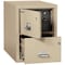 Fire King Fireking Fireproof 2 Drawer Vertical Safe-In-File Legal 20-13/16"Wx31-9/16"Dx27-3/4"H Parchment 2-2131-CPASF - alternate 2
