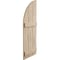 Ekena Millwork Pecky Cypress Joined Board-n-Batten w/Quarter Round Arch Top Faux Wood Shutters, 16.5"W x 64"H SHUBJQ16X64PCPR - alternate 10