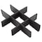 Milwaukee Tool Packout Drawer Divider Kit for 3 Drawer Tool Box, Plastic, 12-1/2 in L x 16-5/16 in W x 3 in H 48-22-8473 - alternate 1