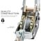 Neiko Come Along Winch, 5-Ton Pulling Capacity, 10Ft, 3 Hook, Heavy Duty Power Cable with Dual Gears 02256A - alternate 4