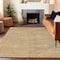 Homeroots 3' X 5' Linen And Wheat Aztec Washable Indoor Outdoor Area Rug 615548 - alternate 3
