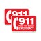 Signmission 911 Police Fire Medical Emergency, 12'' X 18'' 2 Signs, Heavy Gauge Aluminum, 2PK A-1218-2PACK-25319 - alternate 1